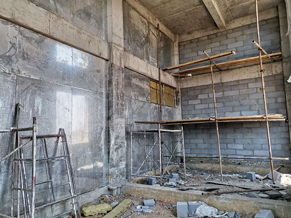 隔音防爆墻如何施工?